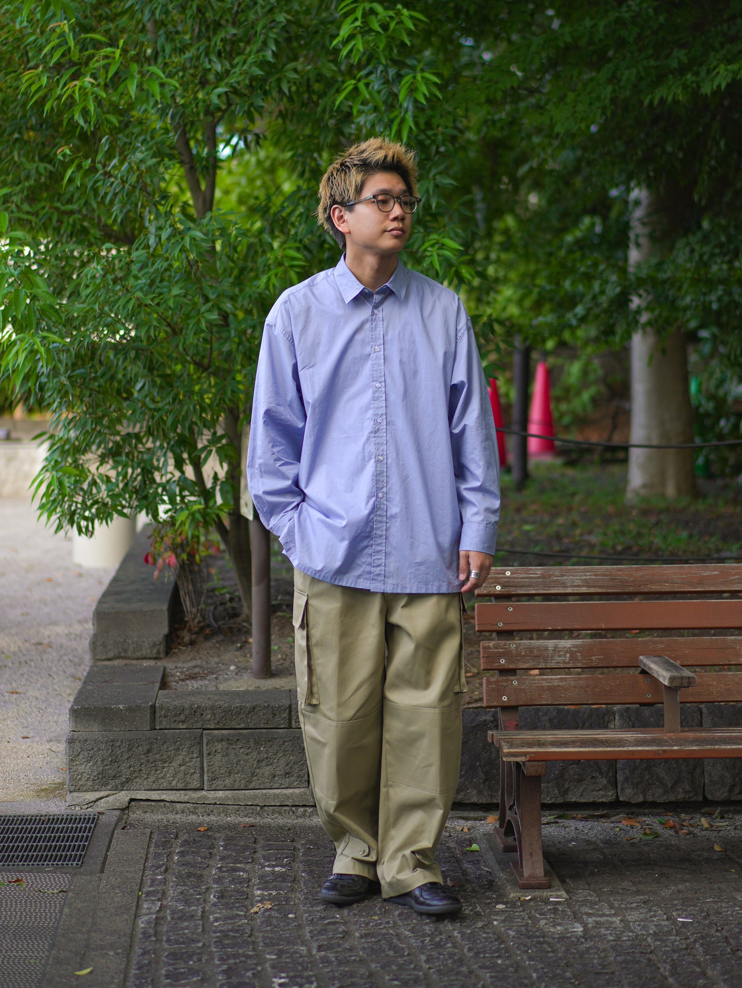 The Big Square Shirt - Typewriter Sax