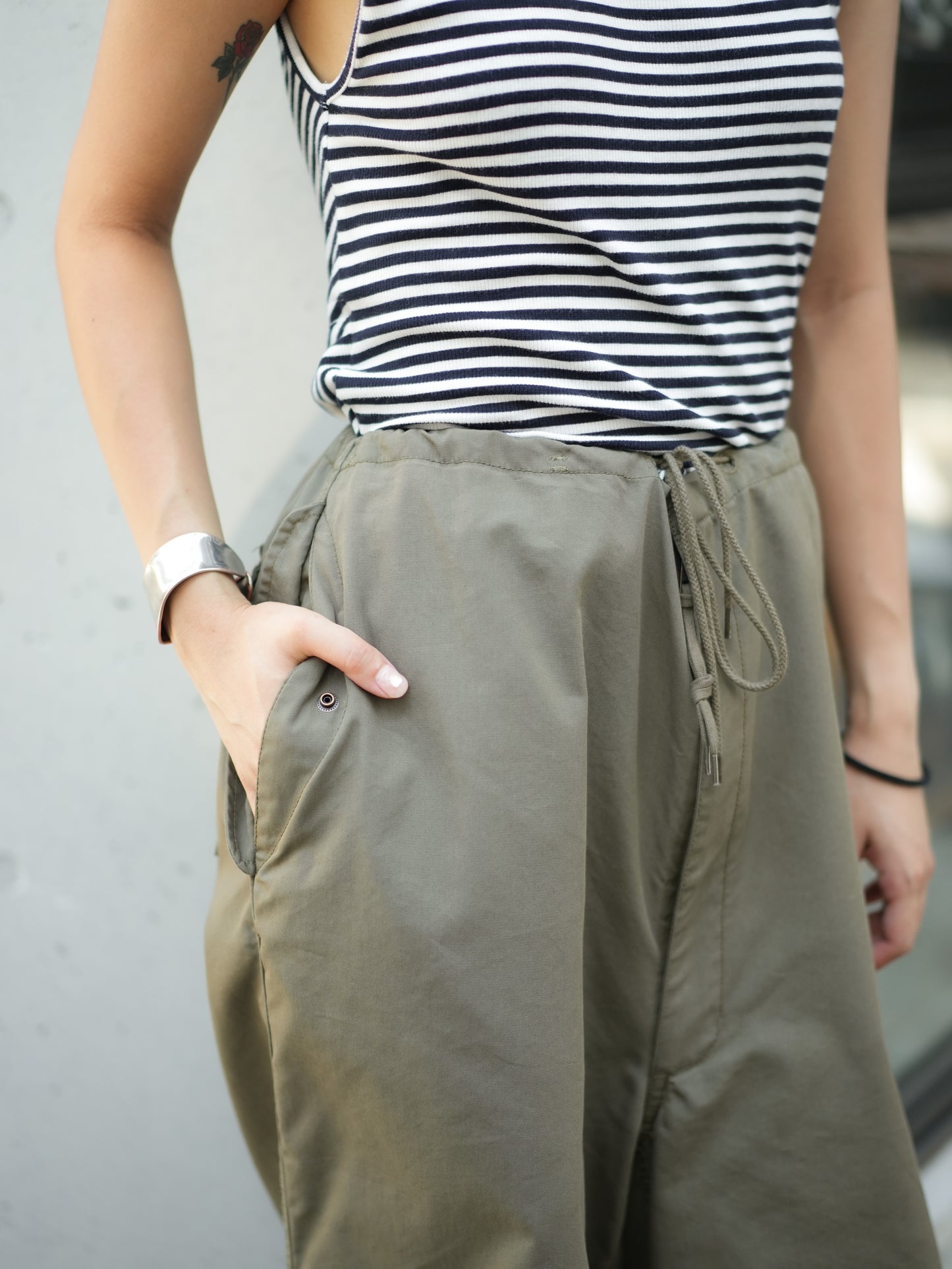 Snow Camo Trousers - Olive