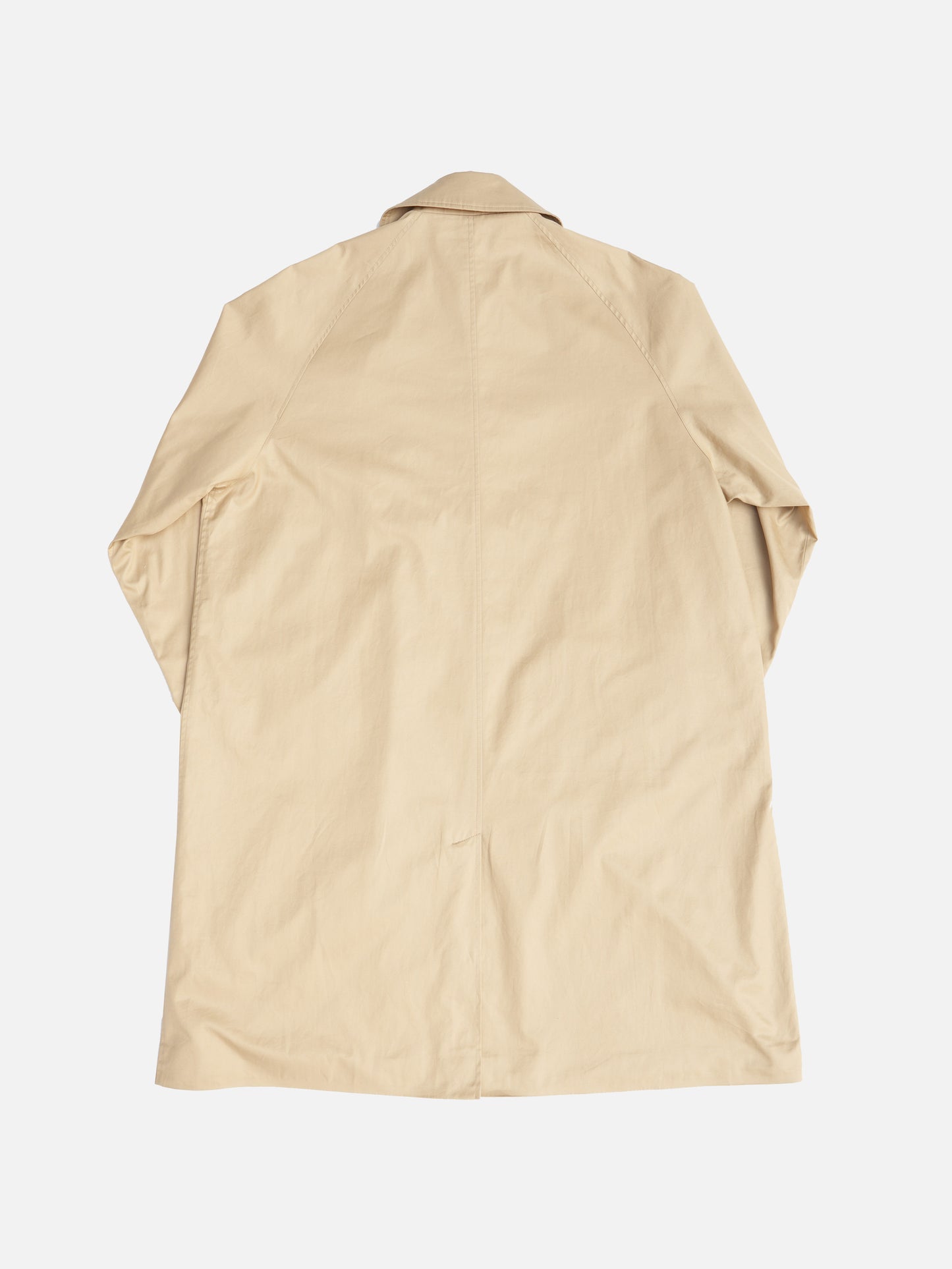 Single Raglan Coat - BEIGE
