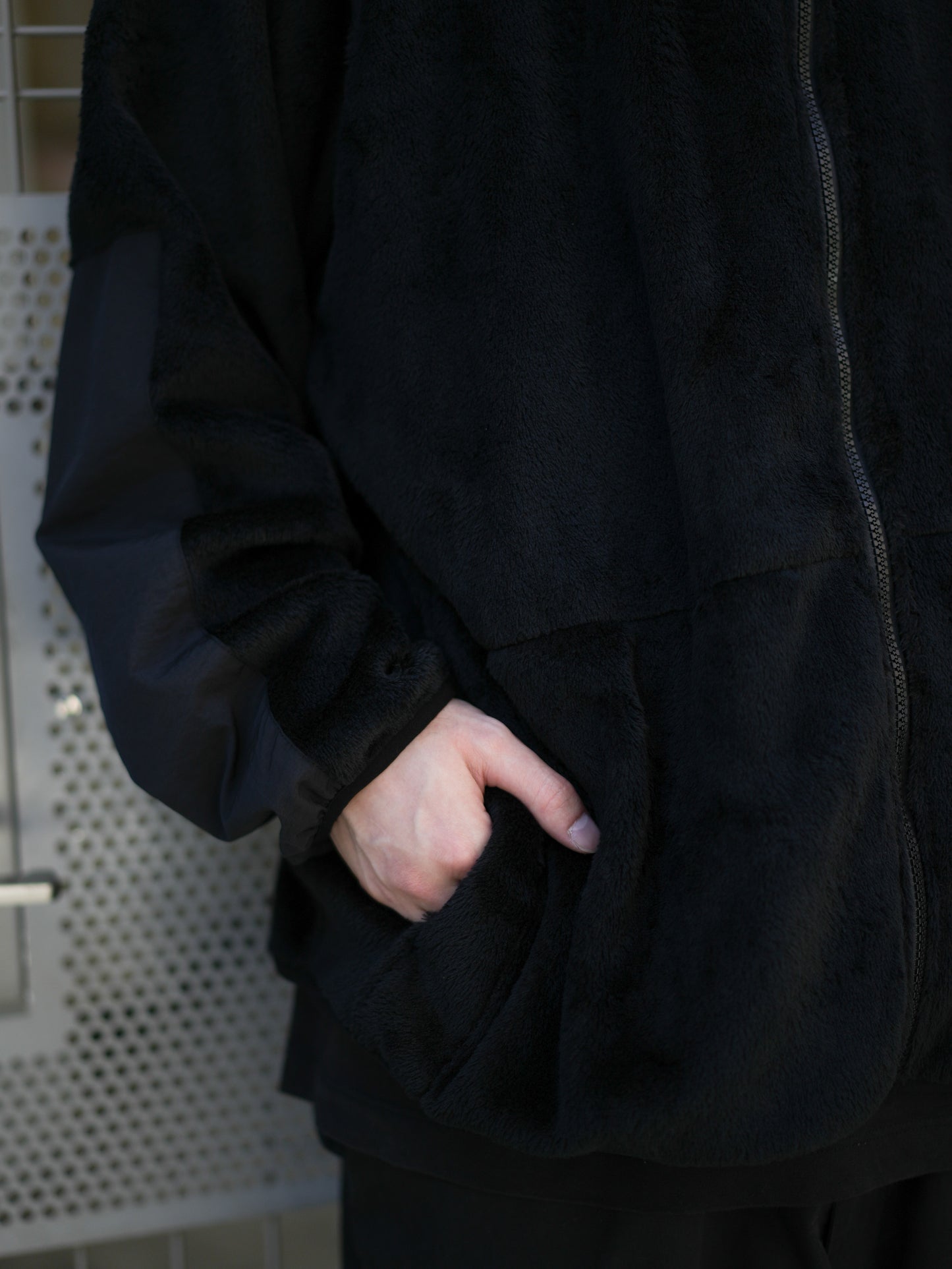 Polartec® Fleece Jacket - BLACK