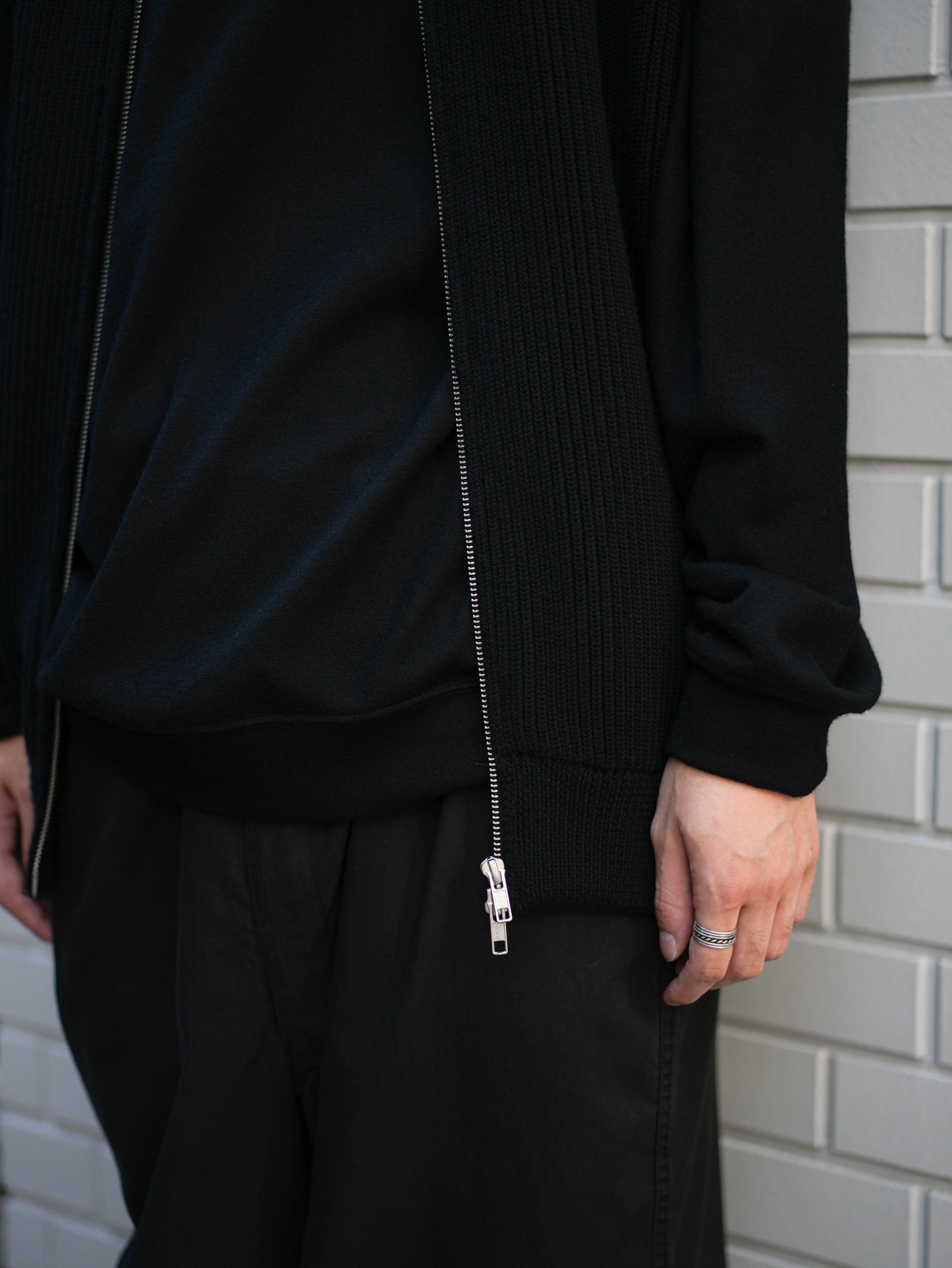 Drivers Knit Vest - BLACK