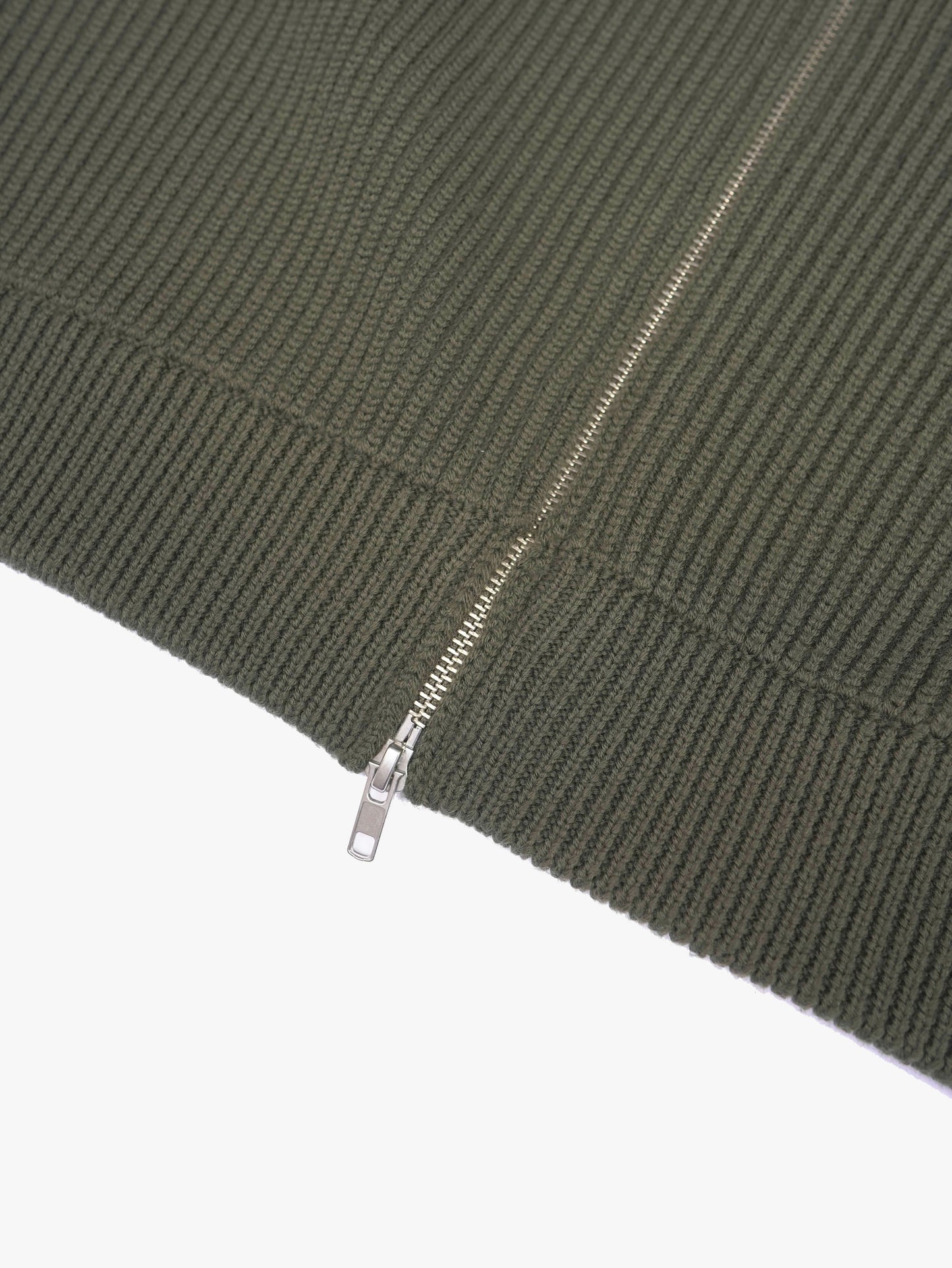 Drivers Knit Vest - OLIVE