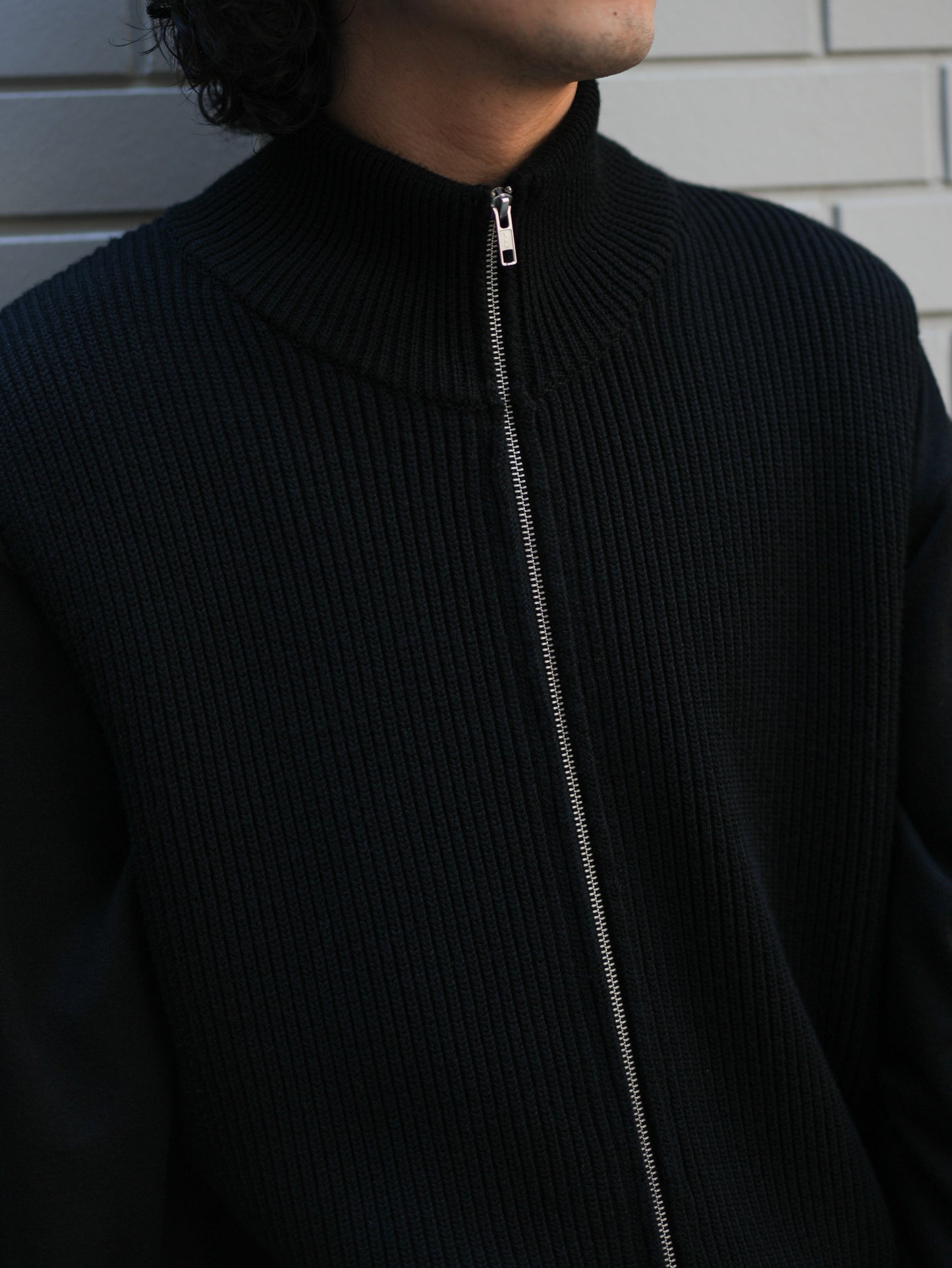 Drivers Knit Vest - BLACK
