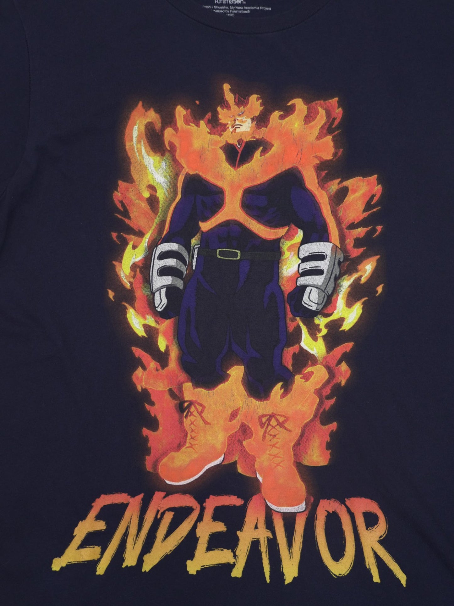 僕のヒーローアカデミア エンデヴァー Tシャツ Lサイズ