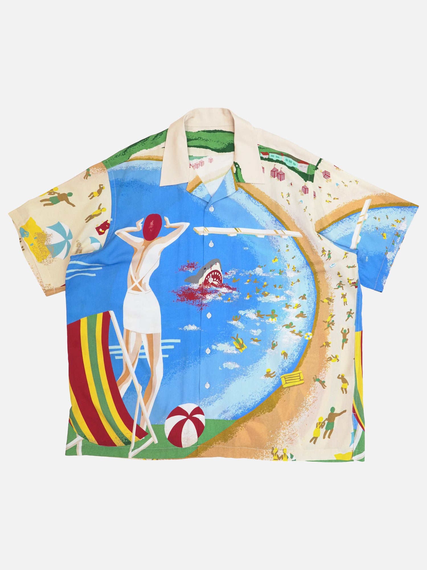 トップス Shark Aloha Shirt DAN Shark Aloha Shirt – DAN