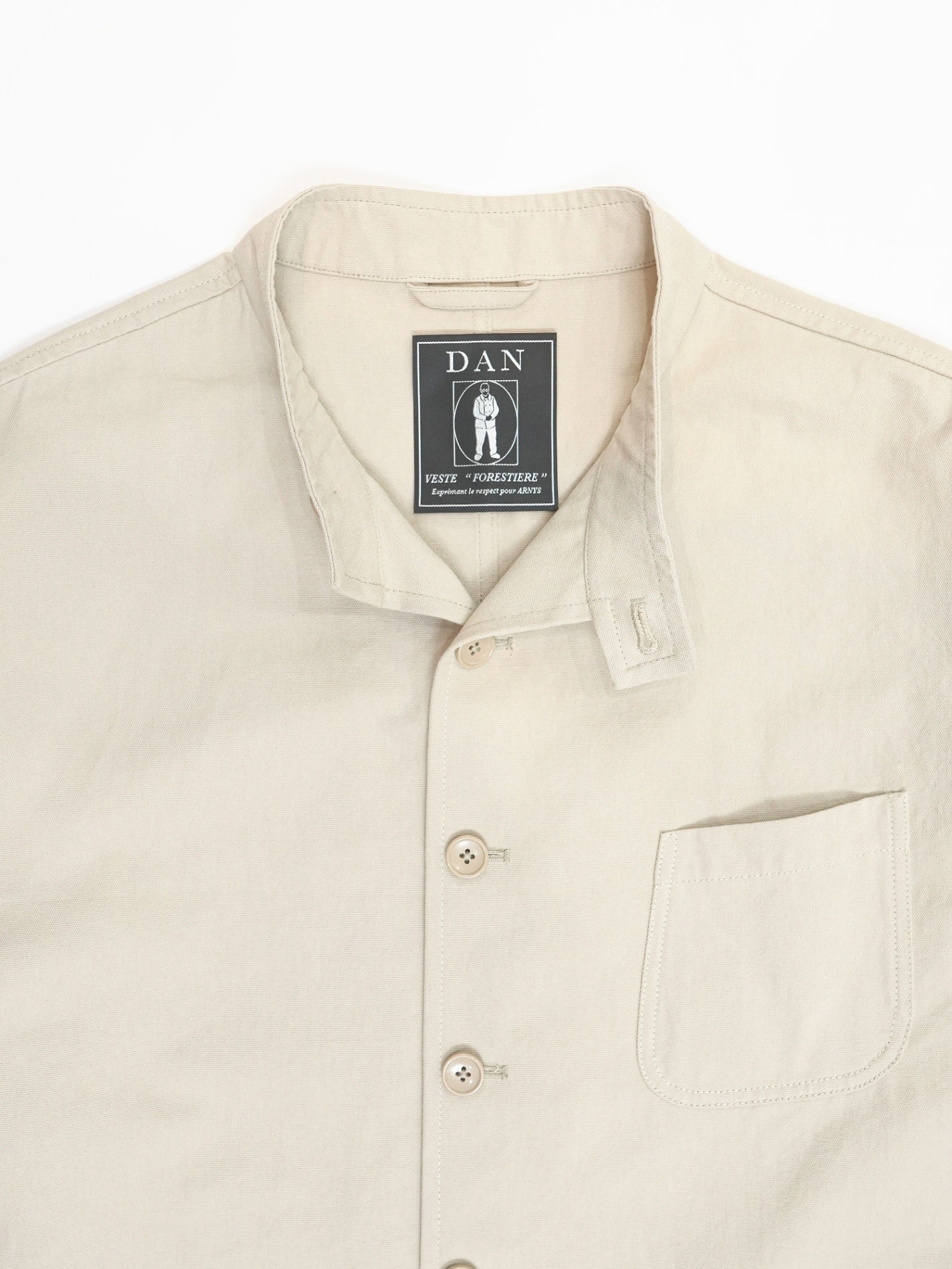 Canvas Forestiere Jacket‐TAUPE