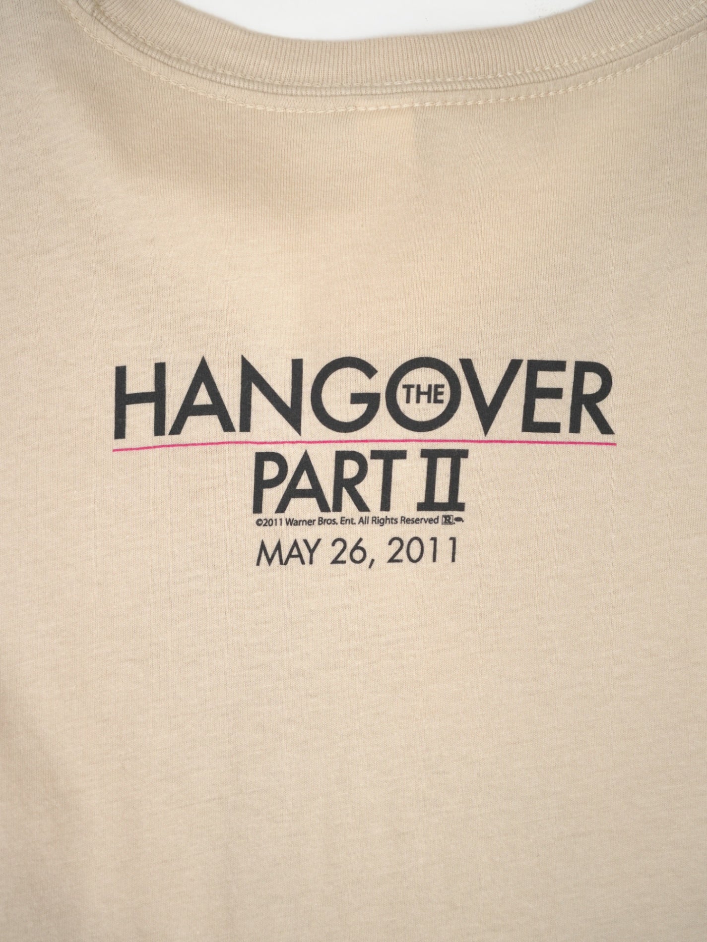 HANGOVER 2011年 映画 Tシャツ XLサイズ