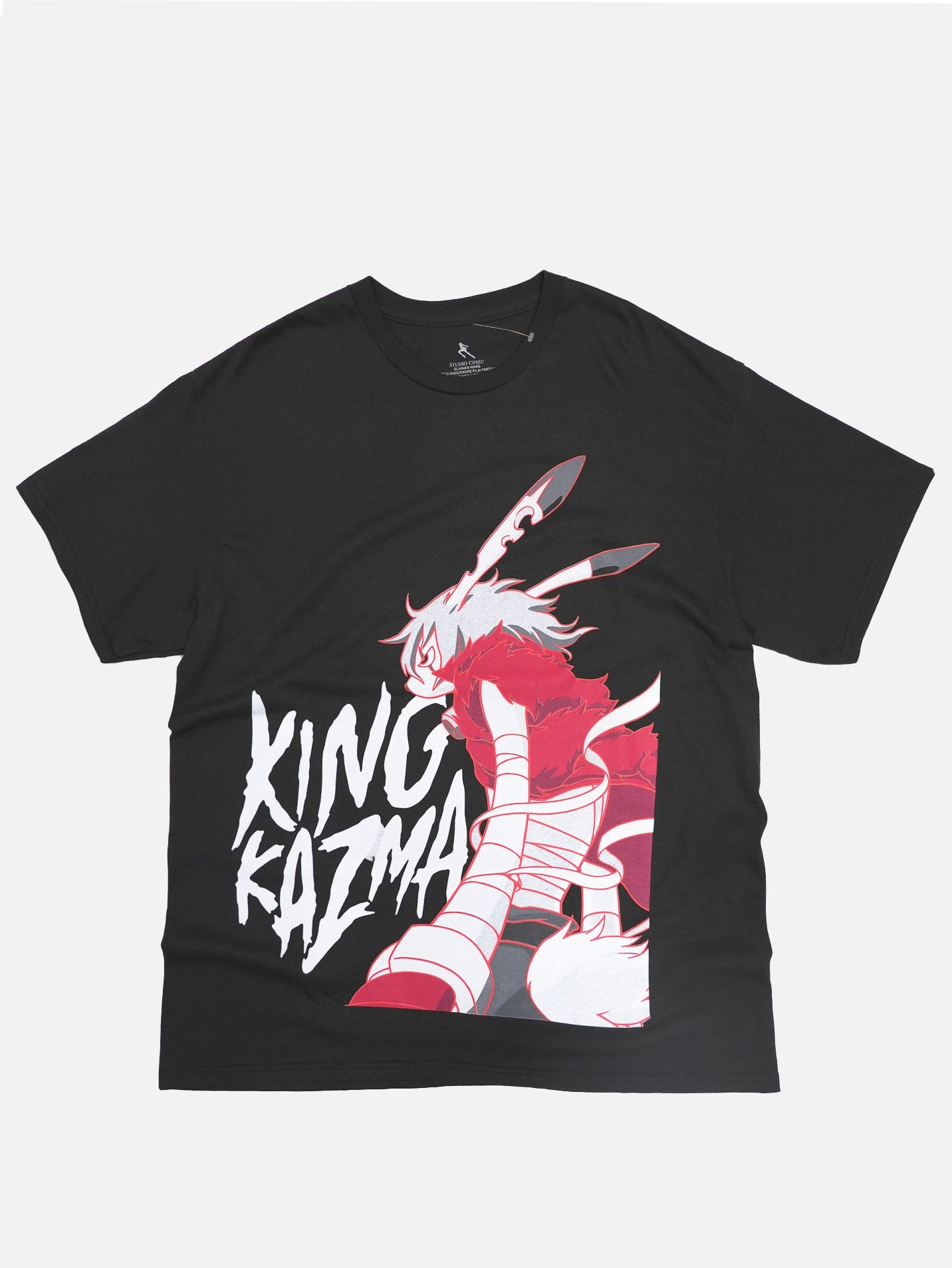 X-LARGE サマーウォーズ　KING KAZUMA カズマ tシャツ tee XLARGE コラボTシャツ サマーウォーズ キングカズマ ブラック