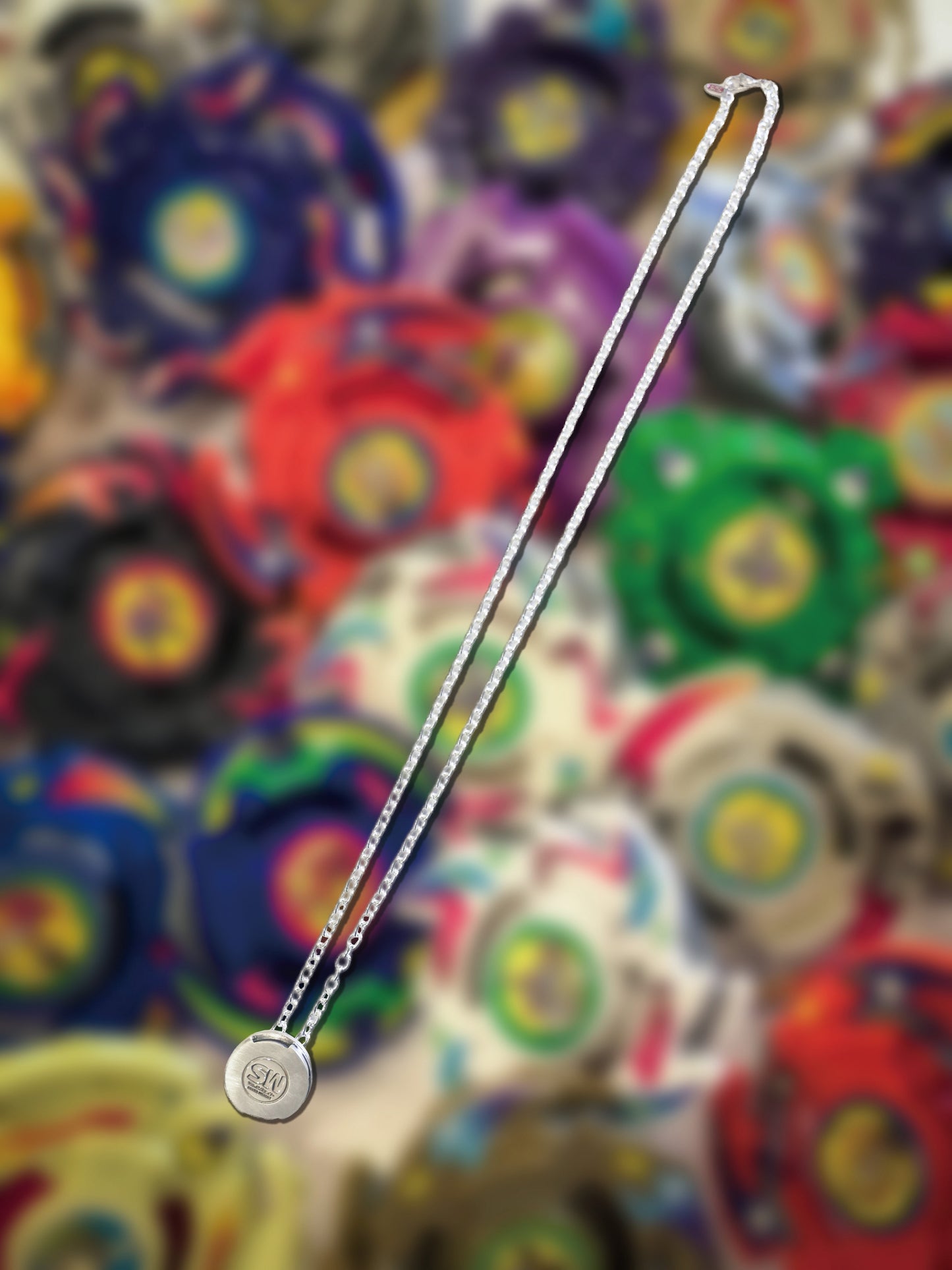 the SymbalS /
SILVER WEIGHT Necklace!