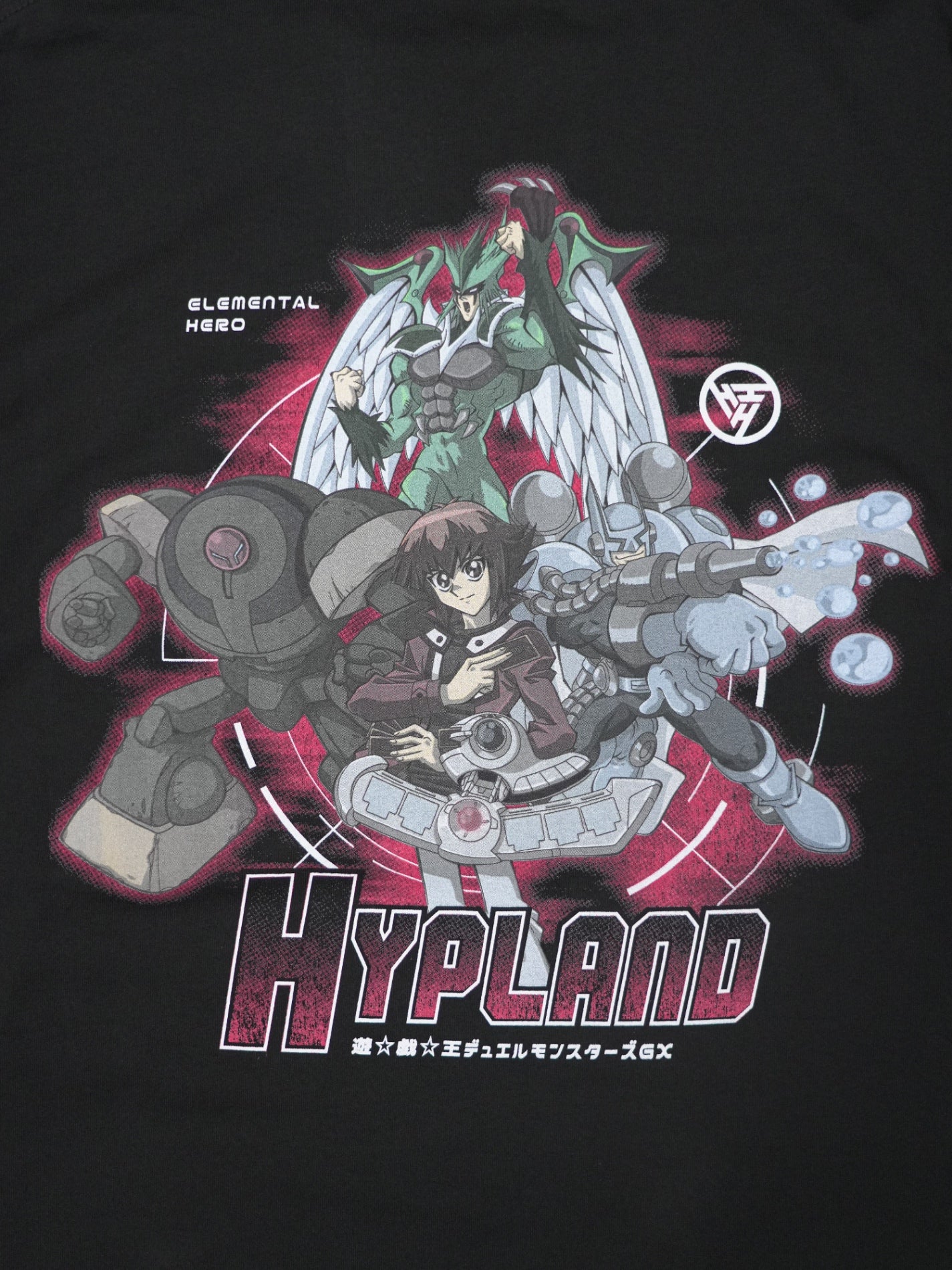 遊戯王×HYPLAND 遊城十代 E-HERO Tシャツ XLサイズ
