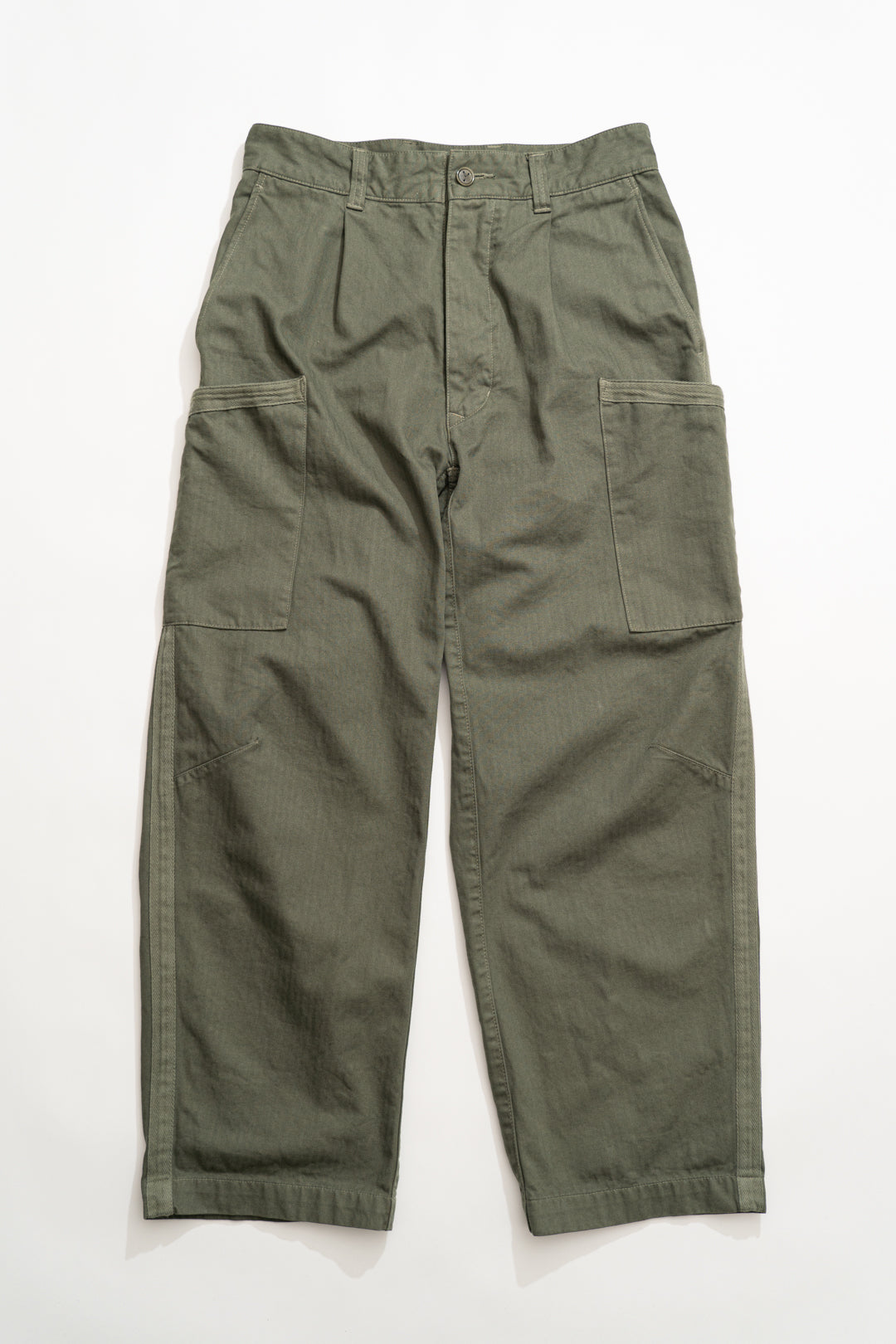 Transport Trousers - 運パン - OLIVE – DAN