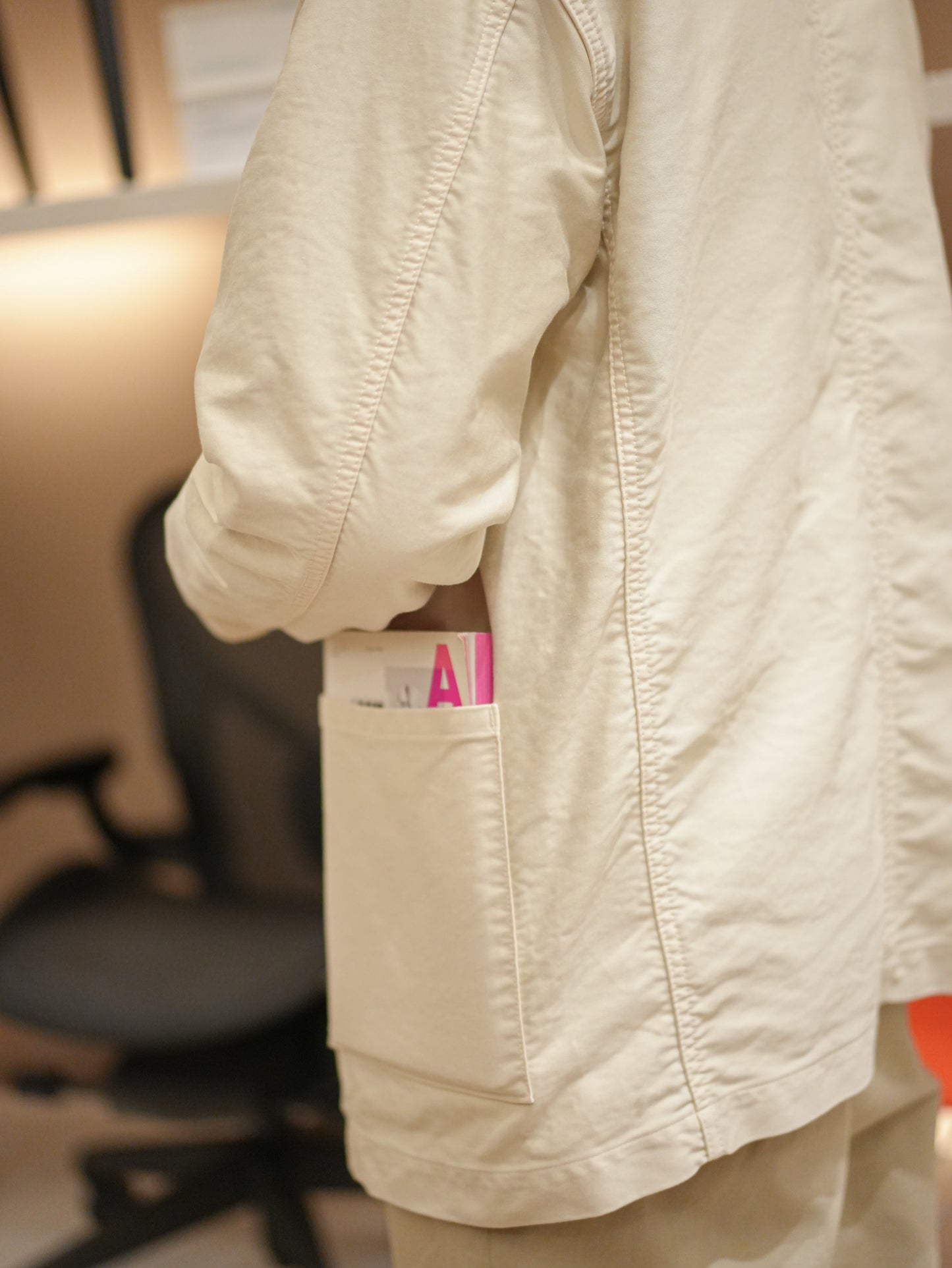 Uten Silo Work Jacket - NATURAL