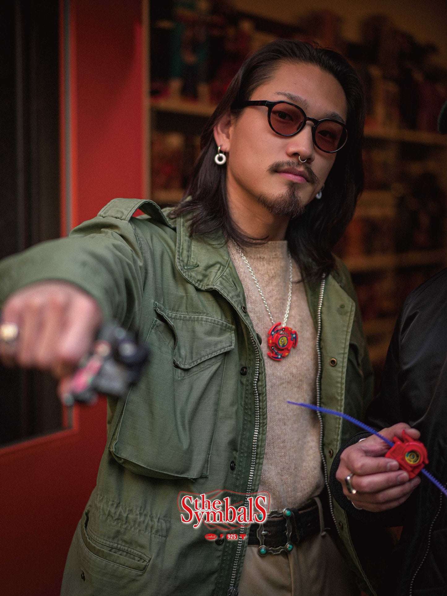 the SymbalS / 
SILVER WEIGHT Necklace!