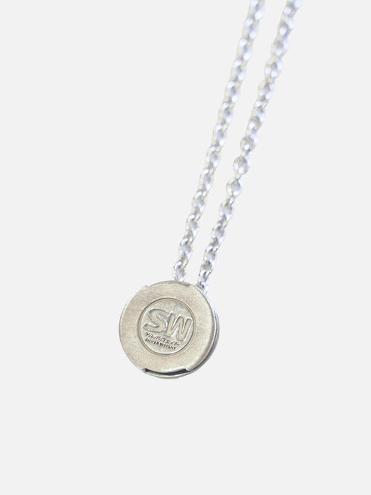 the SymbalS / 
SILVER WEIGHT Necklace!