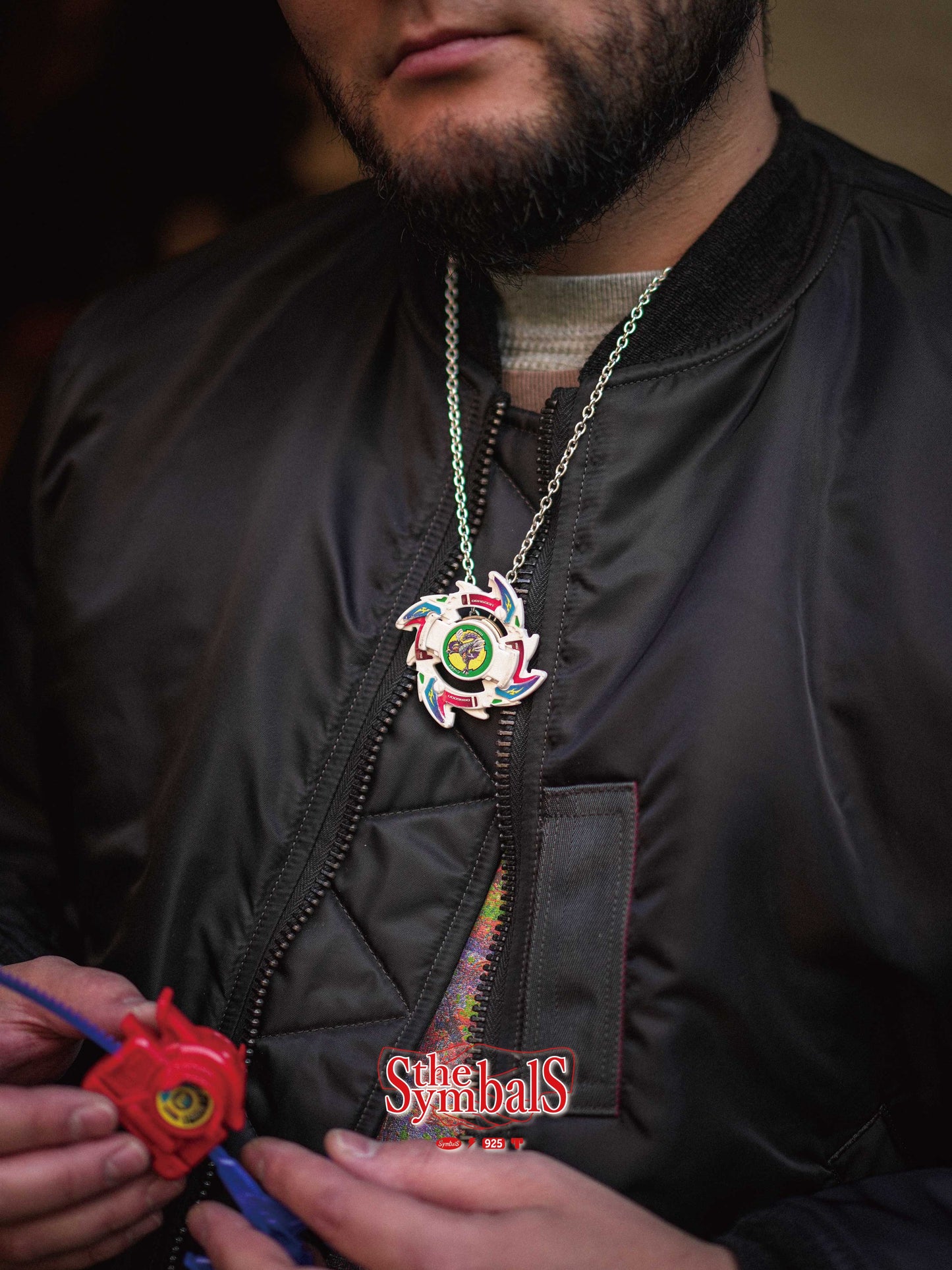 the SymbalS / 
SILVER WEIGHT Necklace!