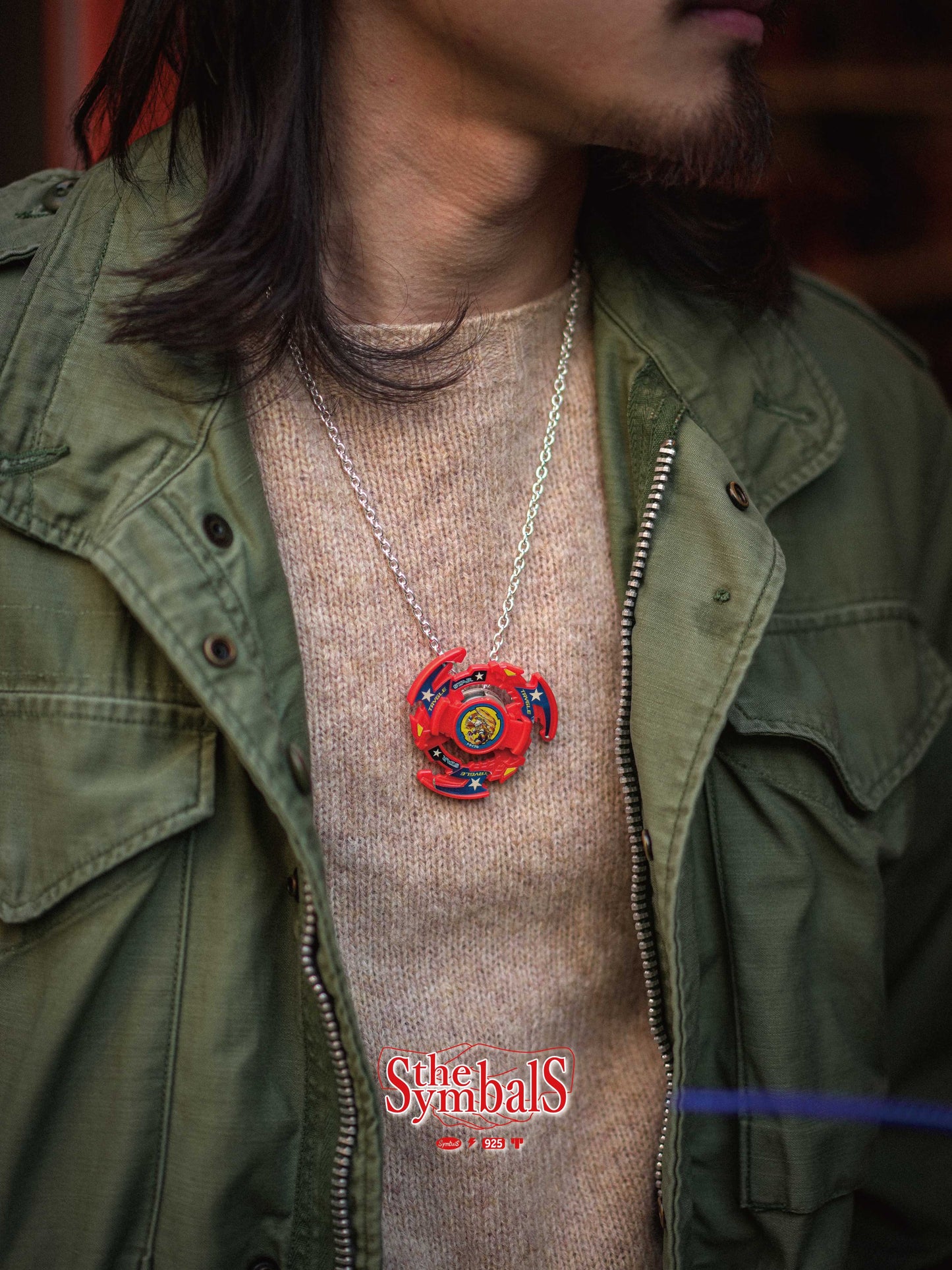 the SymbalS / 
SILVER WEIGHT Necklace!