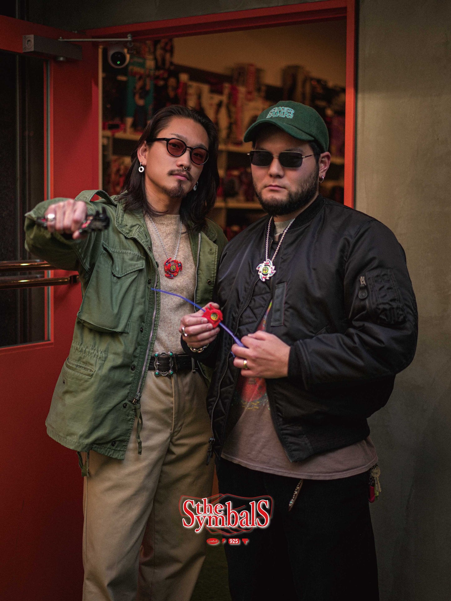 the SymbalS / 
SILVER WEIGHT Necklace!