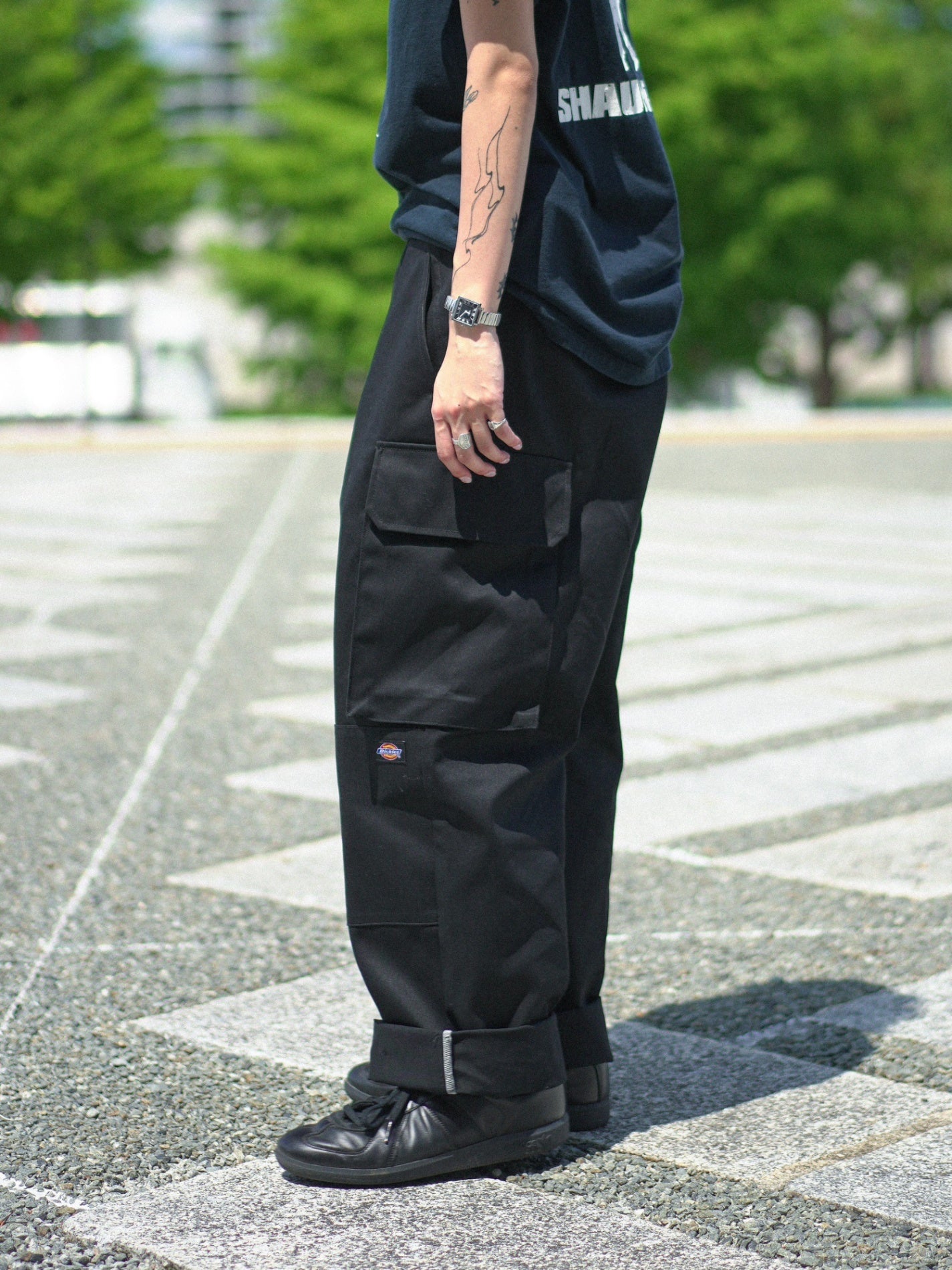 Dickies / DAN別注 M47 Work Trousers - BLACK