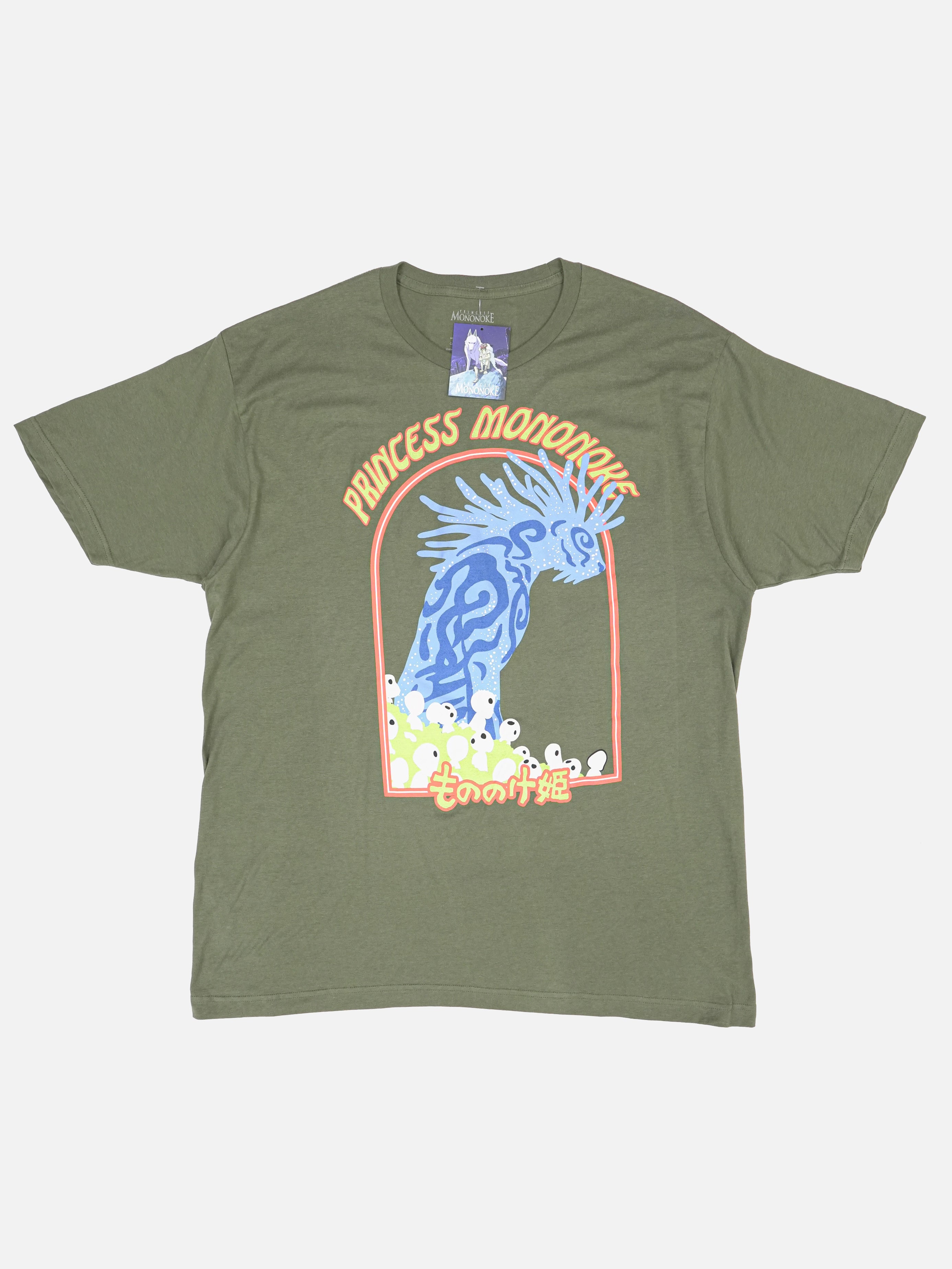 もののけの森 Tシャツ 屋久島限定 ジブリ もののけ姫 トトロ Disney 