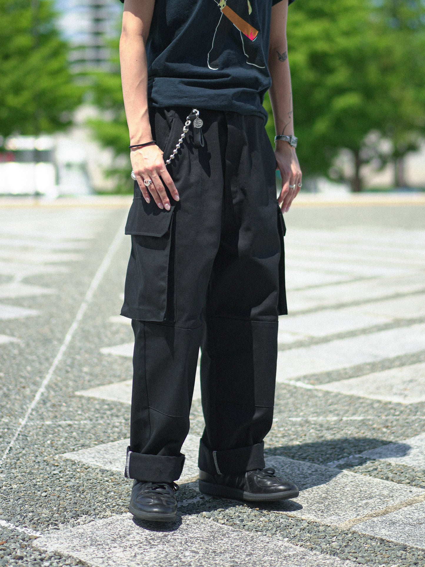 DAN別注 M47 Work Trousers - BLACK