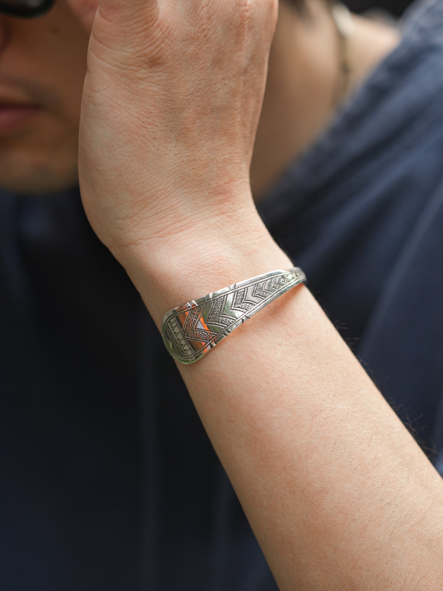 DAN × TOUAREG Fork Bangle | hartwellspremium.com