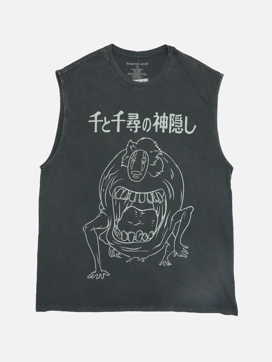 スタジオジブリ 千と千尋の神隠し カオナシ ノースリーブTシャツ