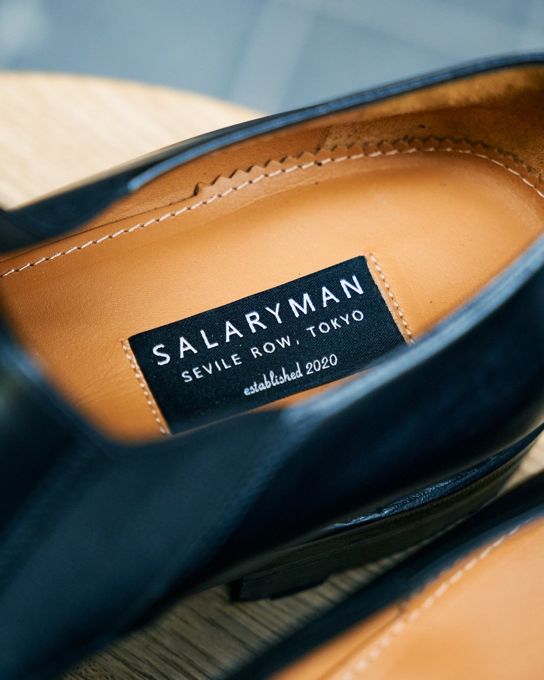 ×DAN Salaryman Square Toe Shoes