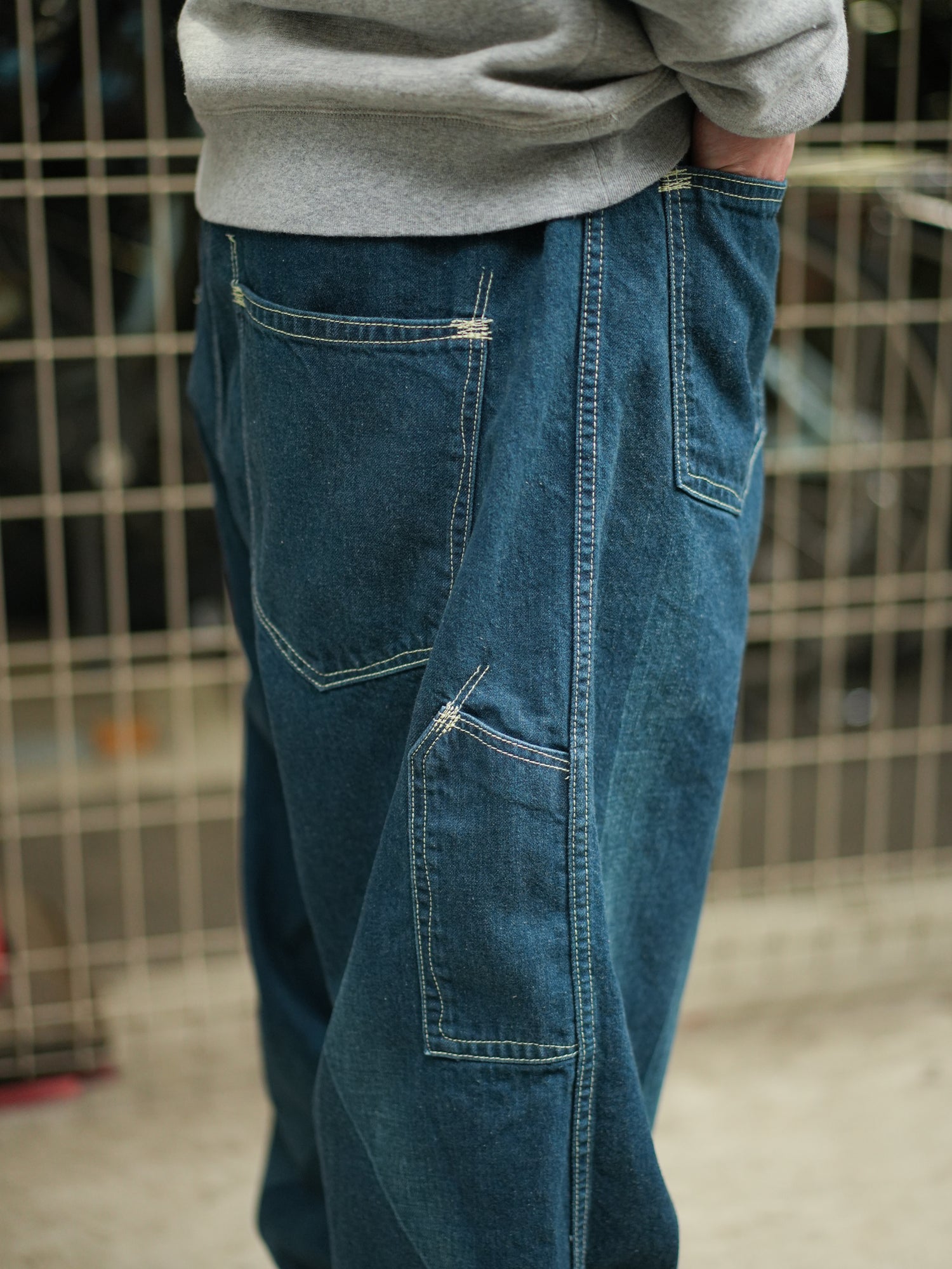 171cm59kg【DAN】Replica Jeans - Strapped