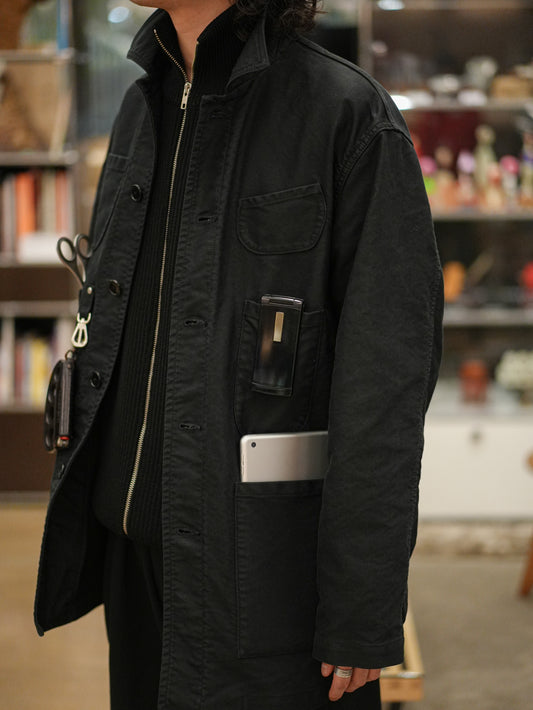 Uten Silo Work Jacket - BLACK